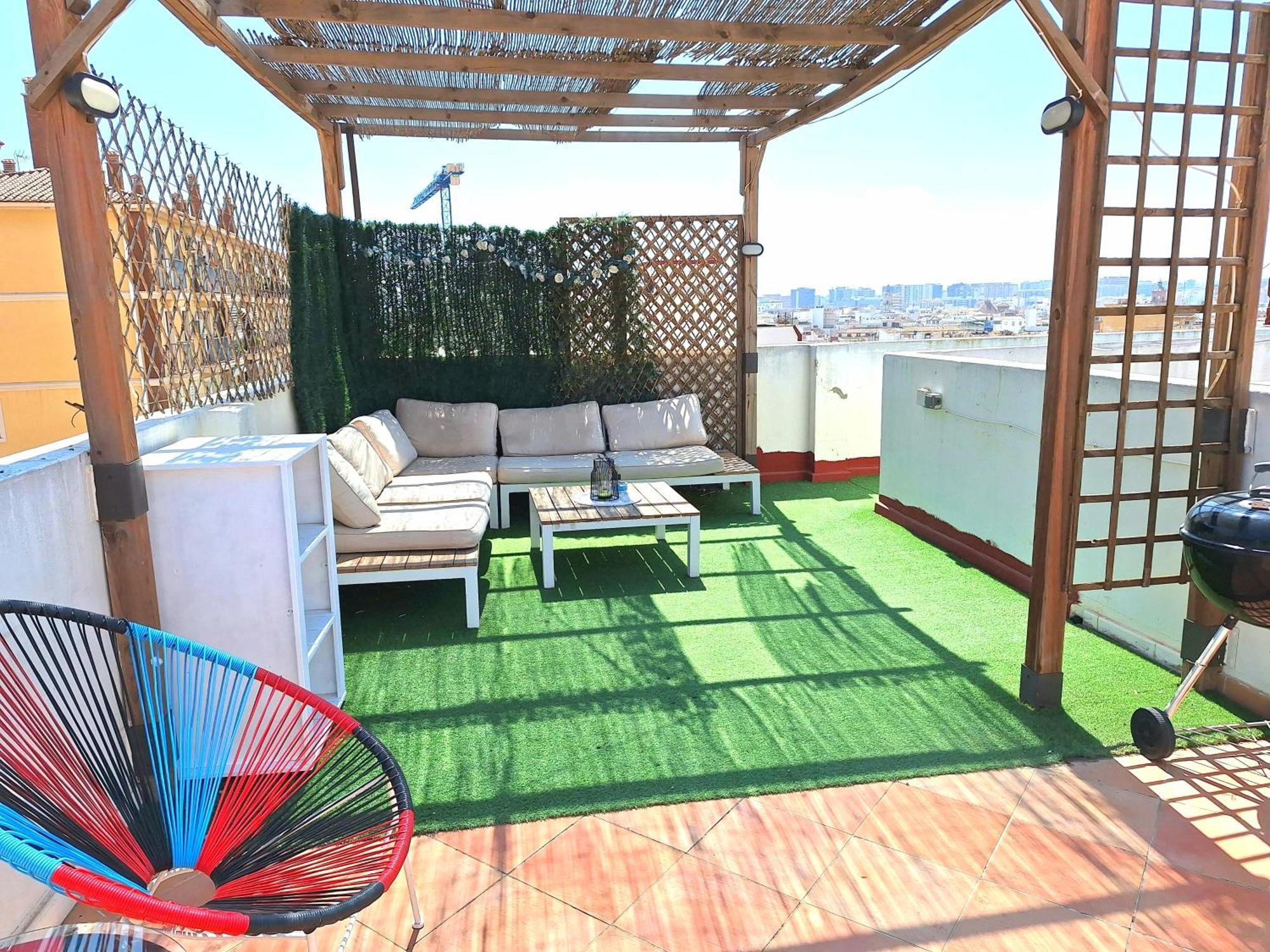 Malaga Centre Rooftop Terrace With Panoramic Views Exteriör bild